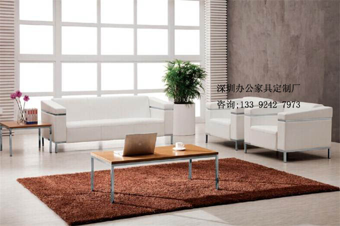 時(shí)尚簡約板式辦公茶幾